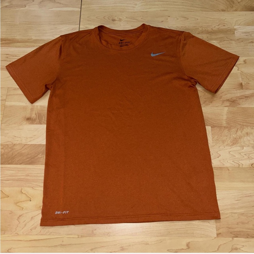 Nike Men's Burnt Orange Dri-FIT Tee